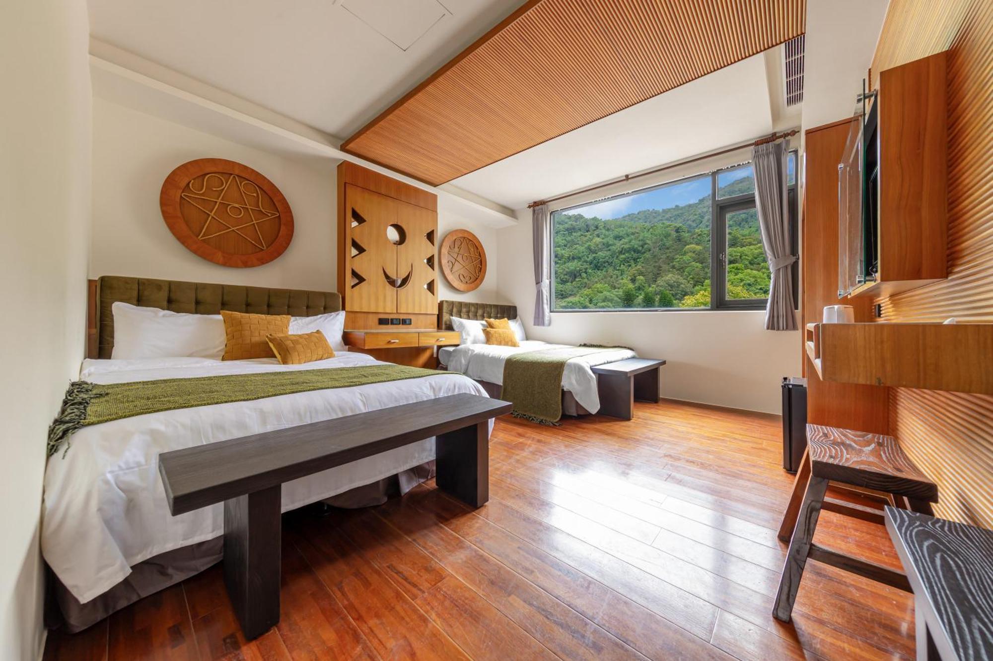 Sun Moon Lake Itathao Vacation Inn With Elevator Yuchi Eksteriør billede